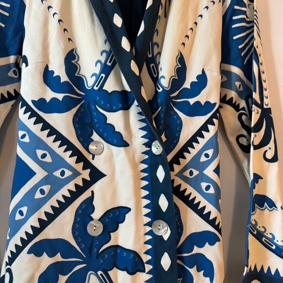 Farm Rio Long-Sleeve Blazer Dress - Picture 4 of 13